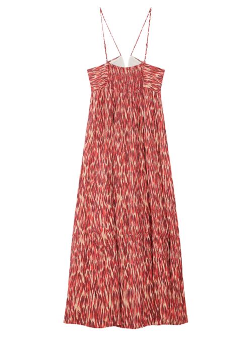 Abito lungo con stampa Grace & Mila | SS26110016SANG